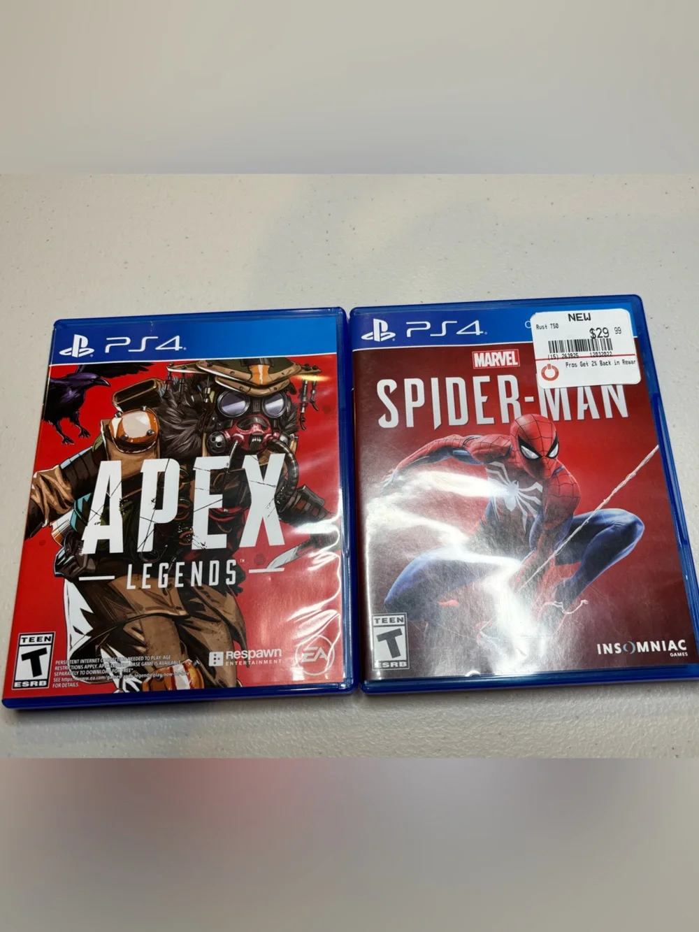 Sony PS4 Marvel Spider-Man & Apex Legends Game Bundle